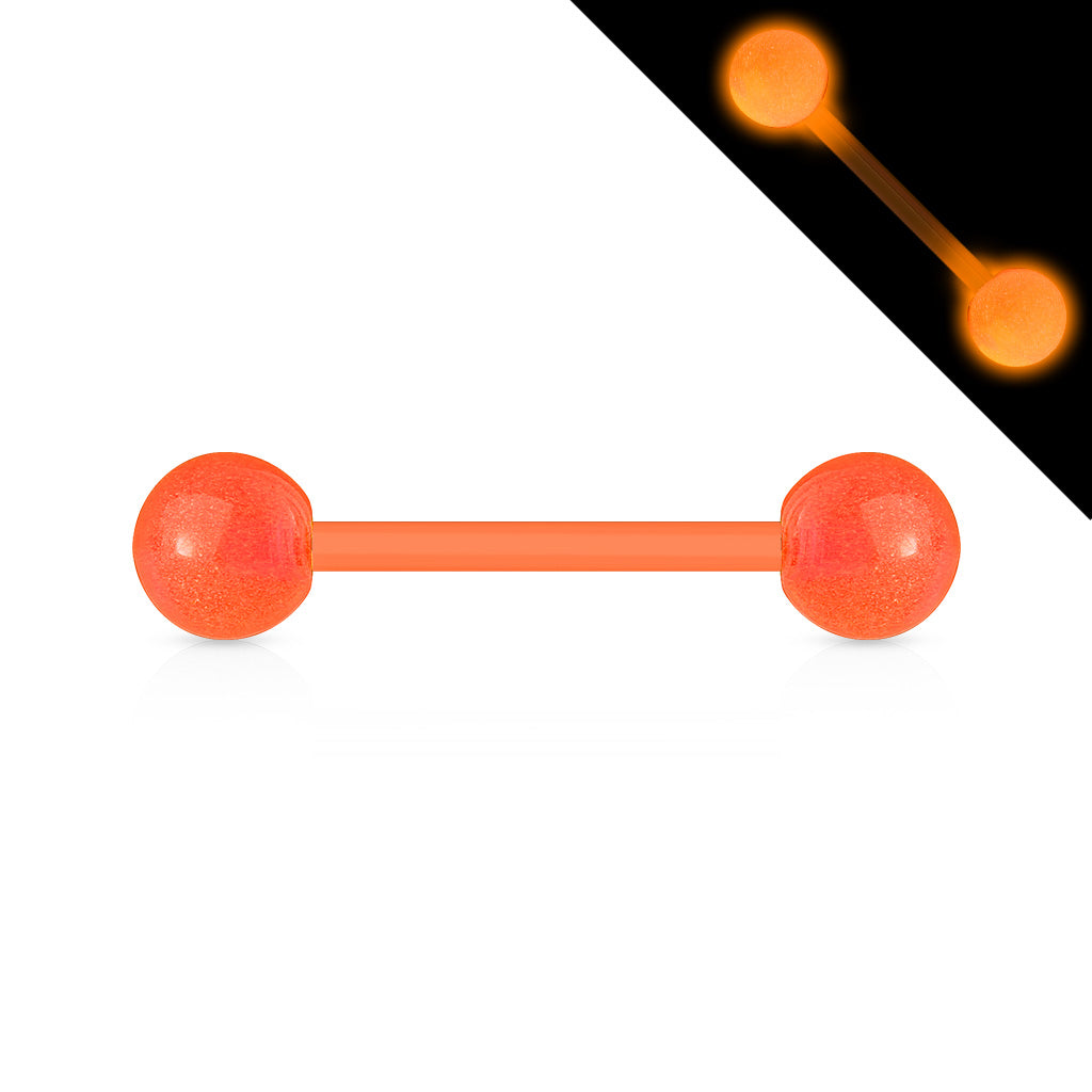 Barbell Glow in the Dark Oranje