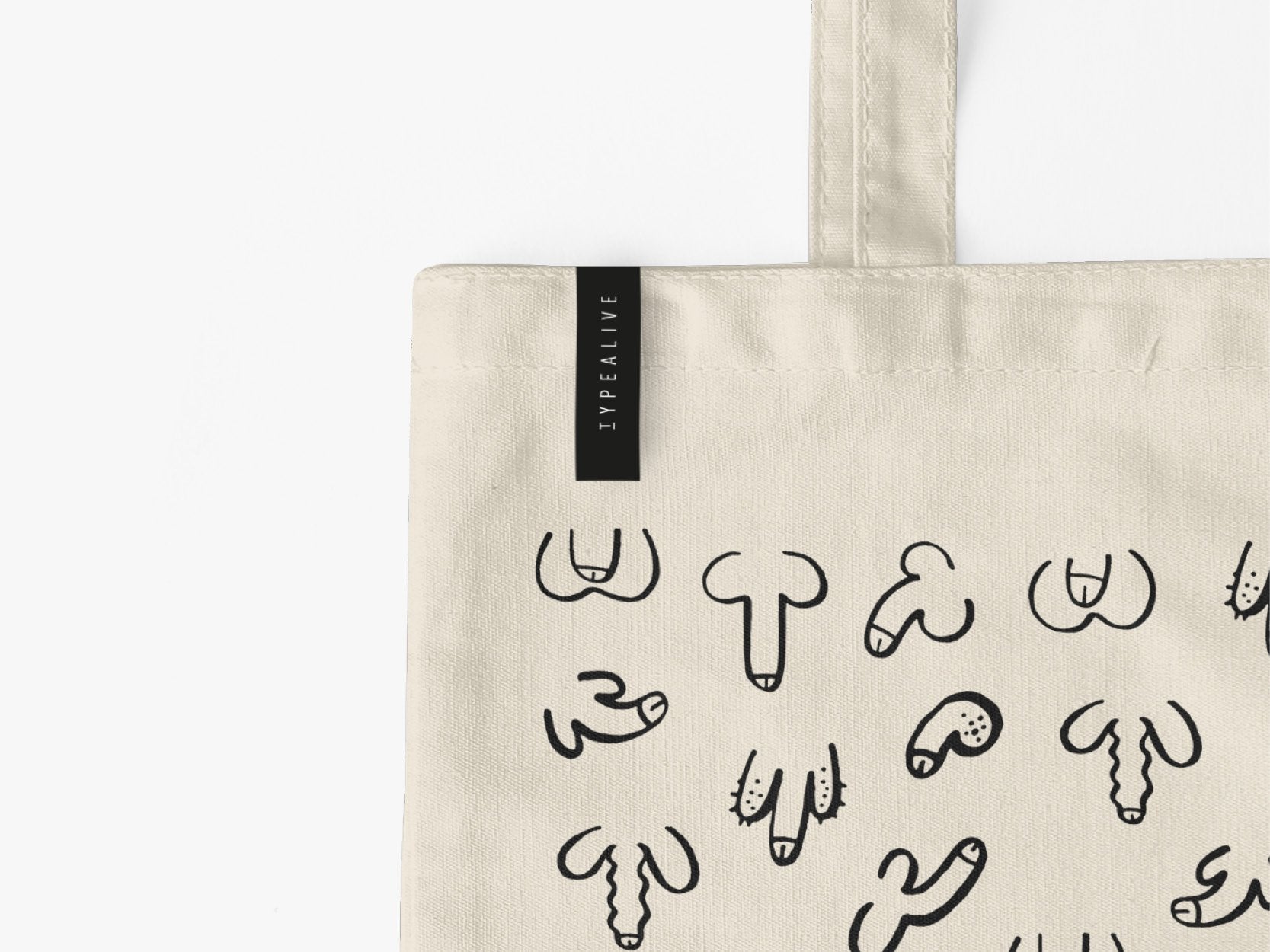 Tote Bag Dikke Vrienden TYPEALIVE®