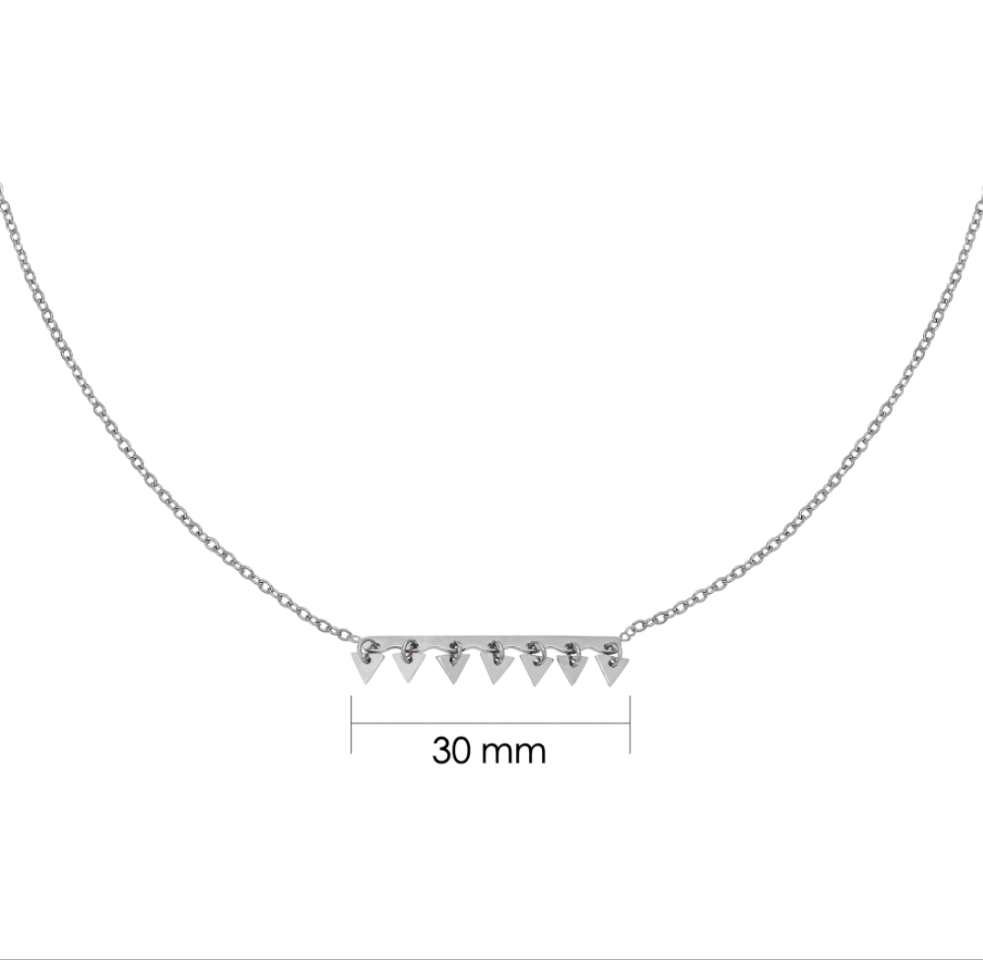 Ketting Triangel Goudkleurig