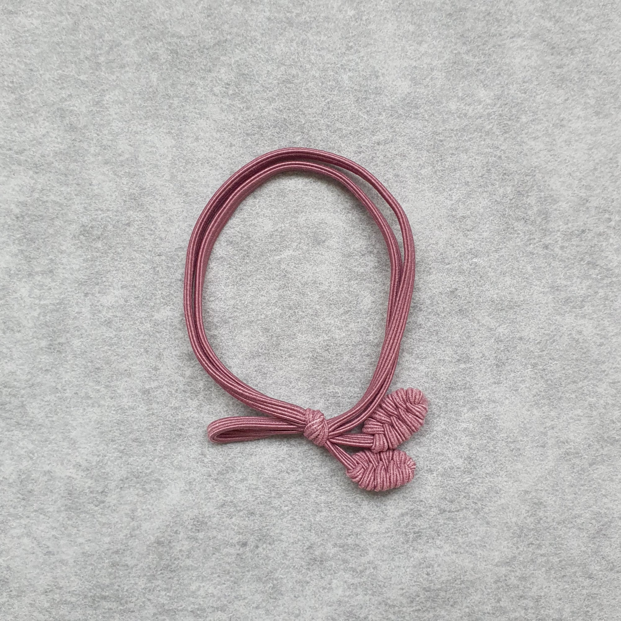 Armband - Haarelastiek Oud Roze