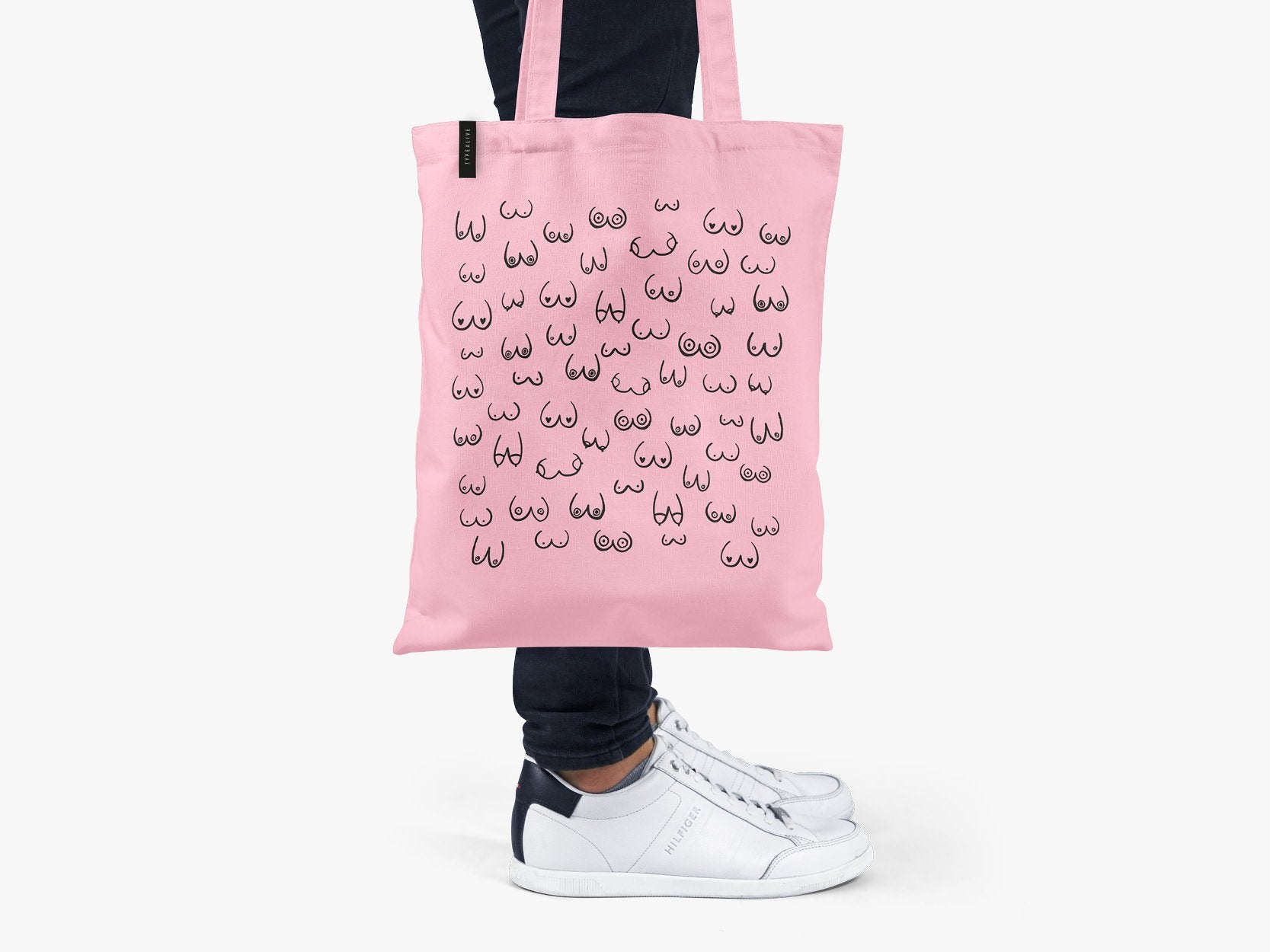 Tote Bag Boezemvrienden "Roze" TYPEALIVE®