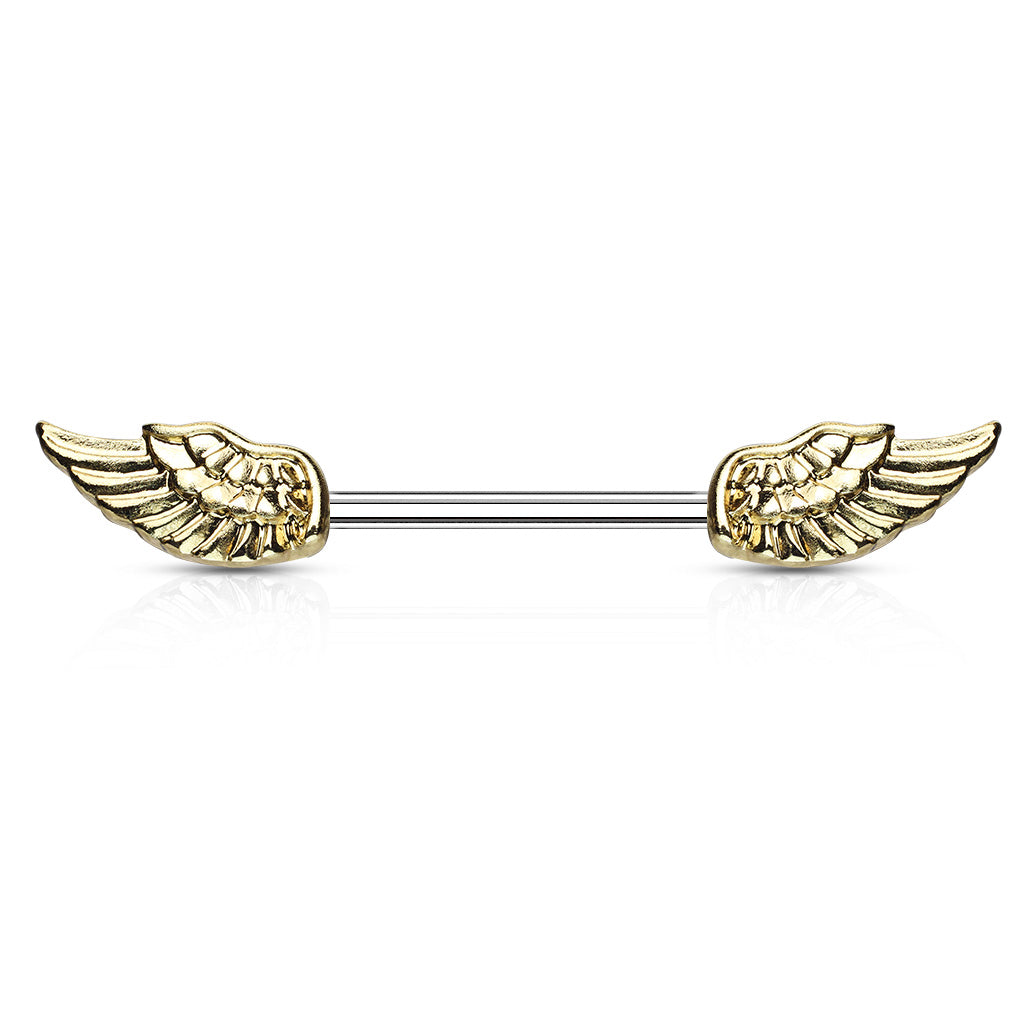 Barbell Wings Goudkleurig