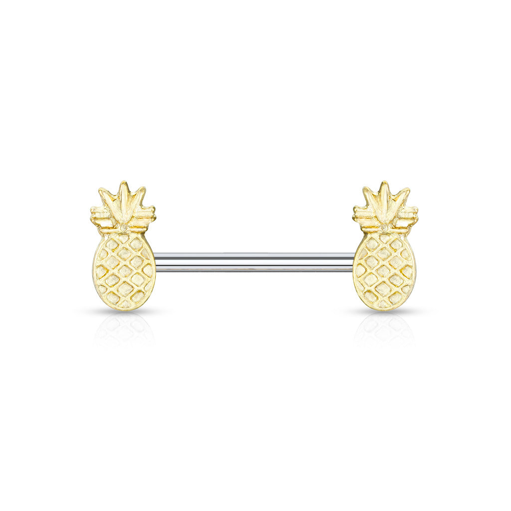 Tepelpiercing Ananas