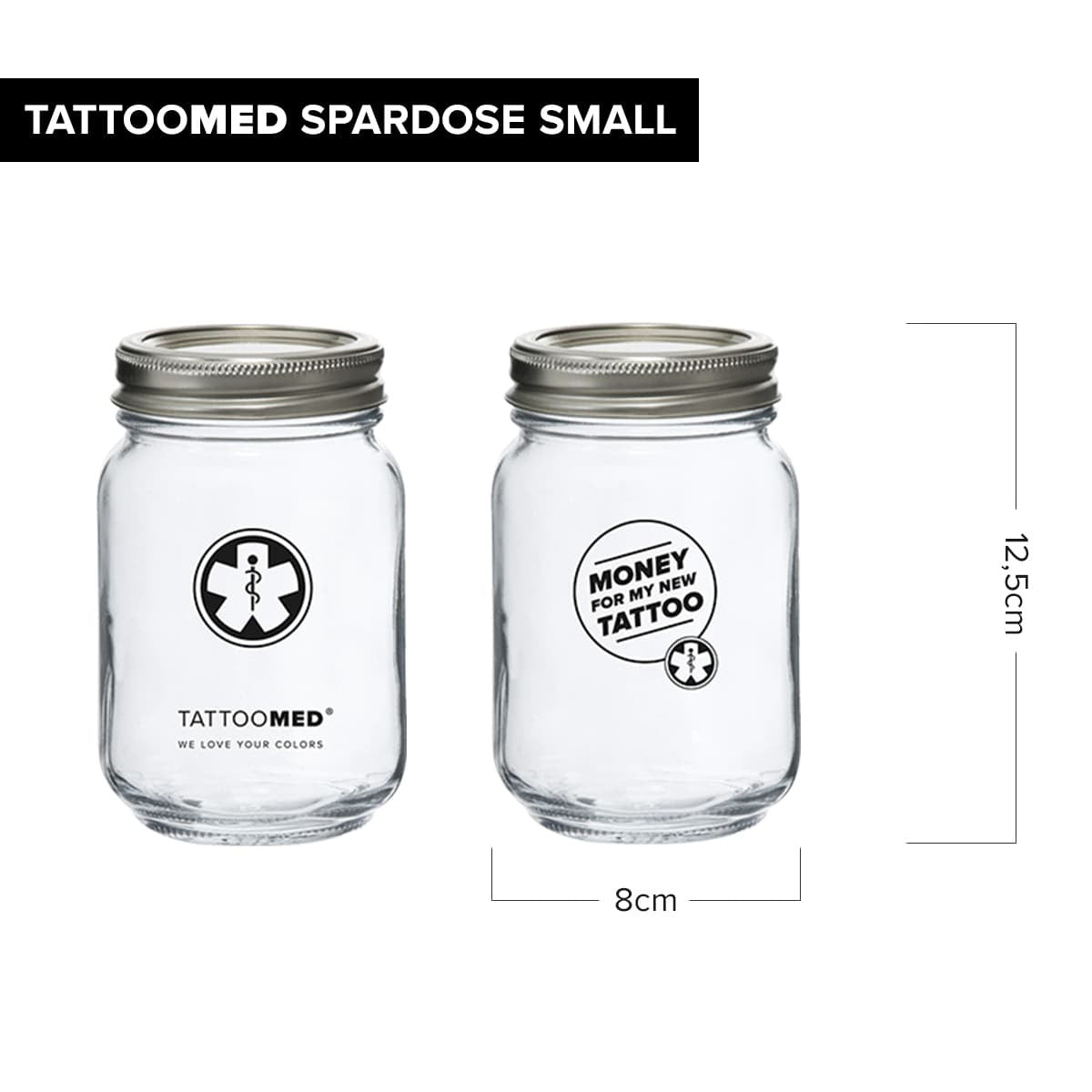 Tattoo Spaarpot Klein - Tattoomed®