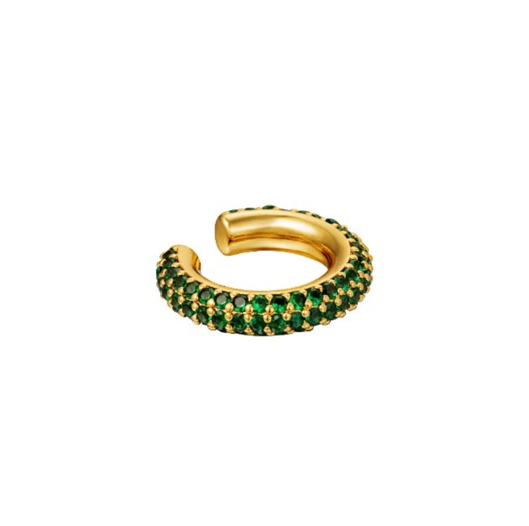 Oor Manchet Cuff Zirconia Groen