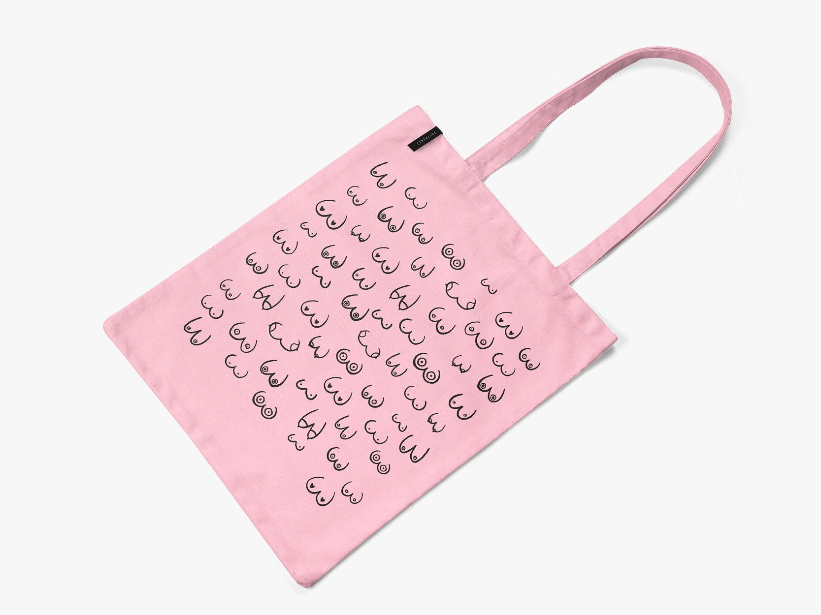 Tote Bag Boezemvrienden "Roze" TYPEALIVE®